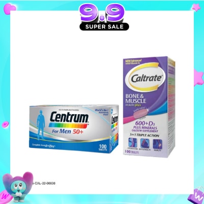 CALTRATE - Men's Bone & Multivitamin Bundle Set 1s image
