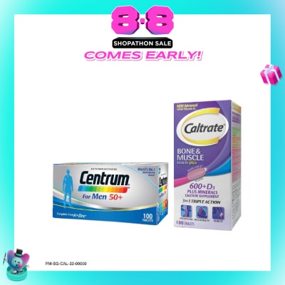 CALTRATE - Men's Bone & Multivitamin Bundle Set 1s