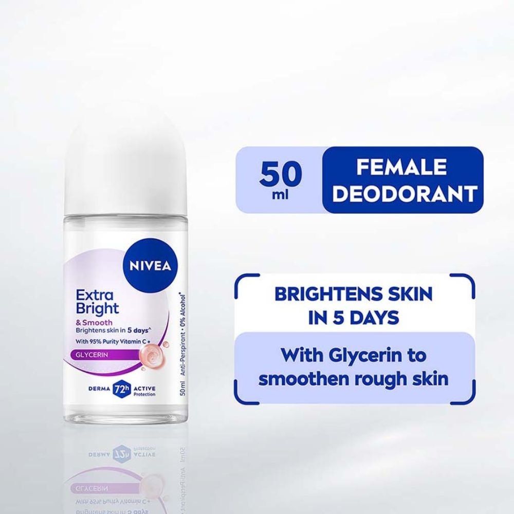 Deodorant Roll on Extra White Firm Q10 50ml image
