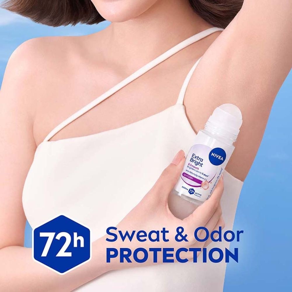 Deodorant Roll on Extra White Firm Q10 50ml image