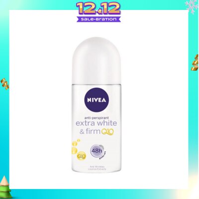 NIVEA Deodorant Roll-on Extra White Firm Q10 50ml