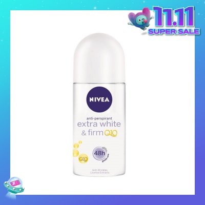 NIVEA Deodorant Roll-on Extra White Firm Q10 50ml