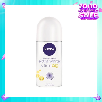 NIVEA Deodorant Roll-on Extra White Firm Q10 50ml