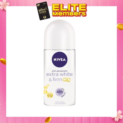 NIVEA Deodorant Roll-on Extra White Firm Q10 50ml