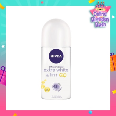 NIVEA Deodorant Roll-on Extra White Firm Q10 50ml