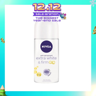 NIVEA Deodorant Roll-on Extra White Firm Q10 50ml