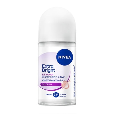 NIVEA - Deodorant Roll-on Extra White Firm Q10 50ml image