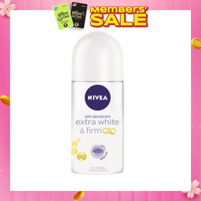 NIVEA Deodorant Roll-on Extra White Firm Q10 50ml