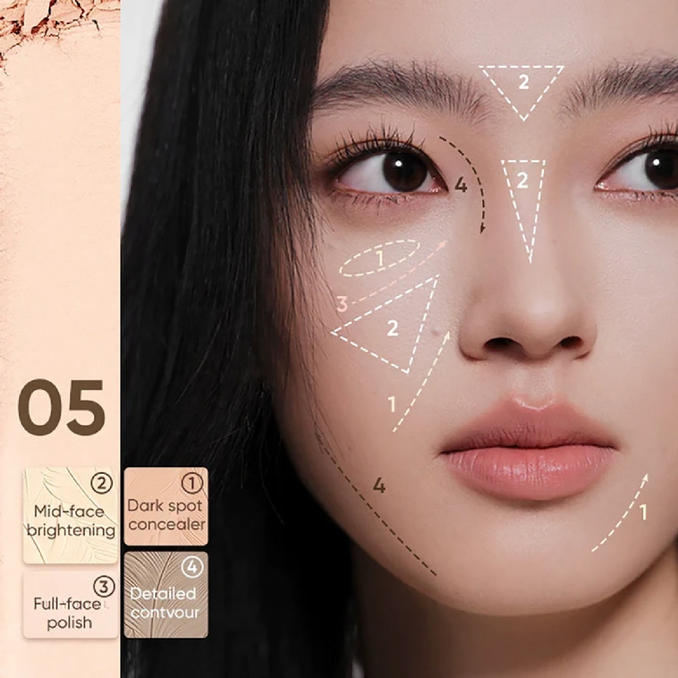 Highlight Contour Palette #05 Feather Glow 9g