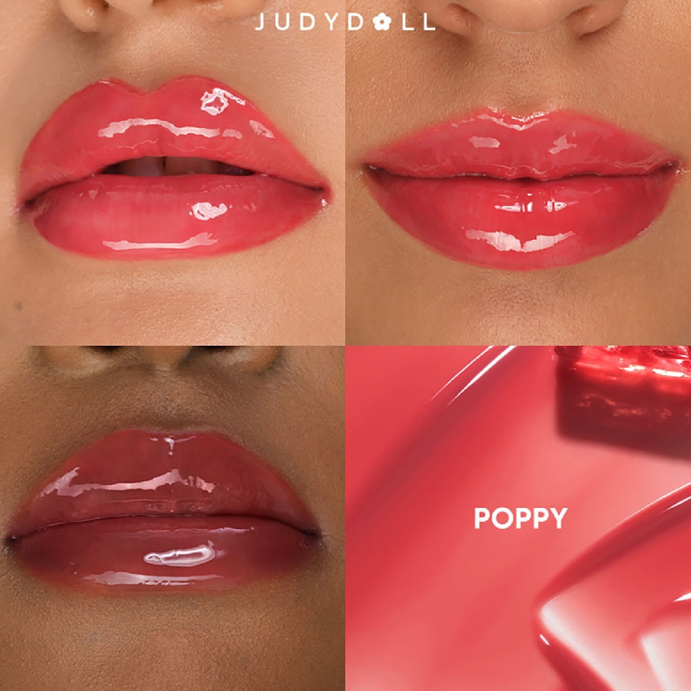 Gummy Plump Lip Oil #04 Poppy 8ml image