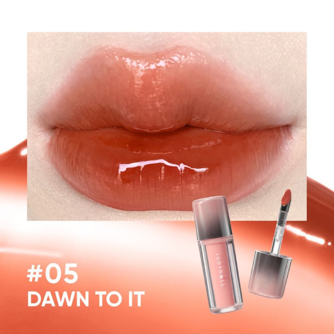 Dual Flash Watery Lip Gloss #05 Dawn To It 2.4g