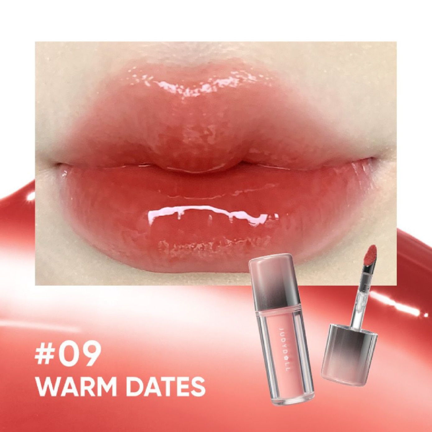 Dual Flash Watery Lip Gloss #09 Warm Dates 2.4g
