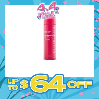 GATSBY - Moving Lock Spray Extra Hard 170g