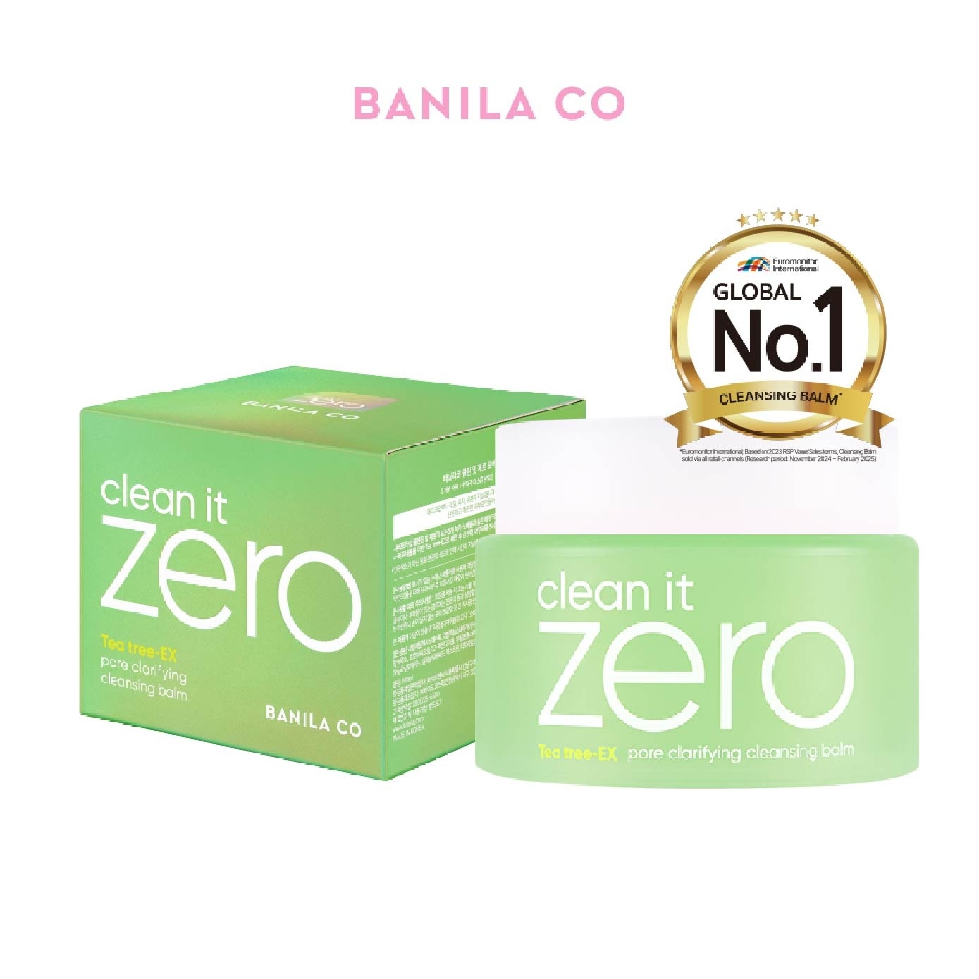 Clean It Zero Pore Clarifying Tea Tree-EX Cleansing Balm 100ml