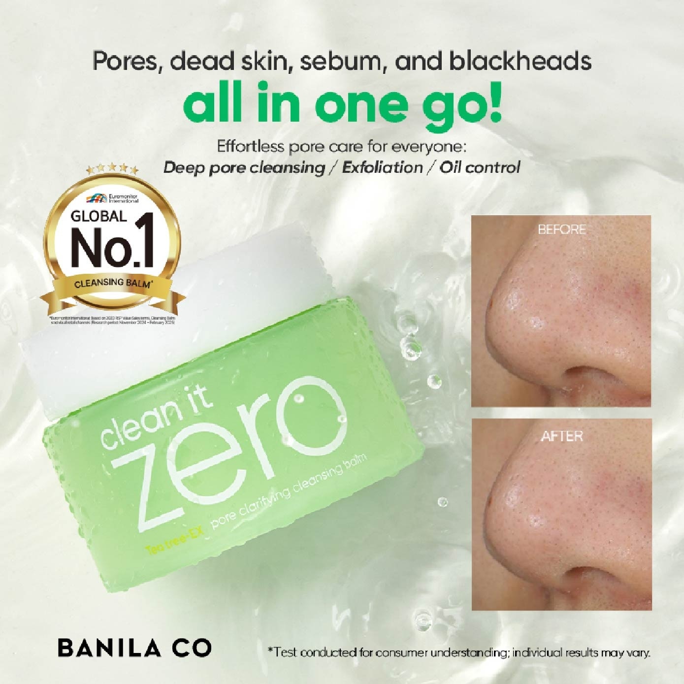 Clean It Zero Pore Clarifying Tea Tree-EX Cleansing Balm 100ml