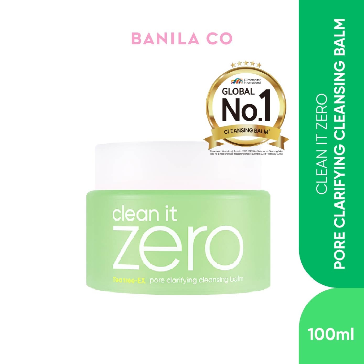 Clean It Zero Pore Clarifying Tea Tree-EX Cleansing Balm 100ml