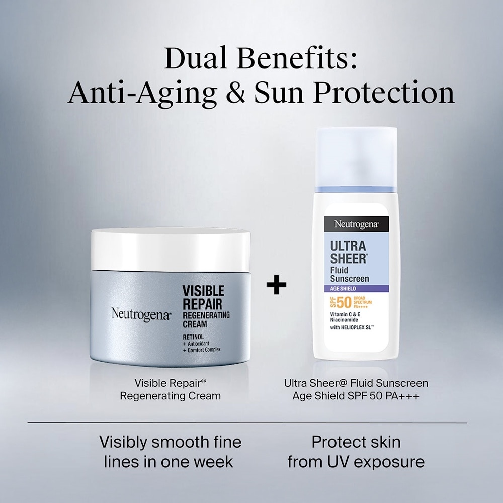 Ultra Sheer Fluid Sunscreen Age Shield SPF 50 PA++++ 40ml