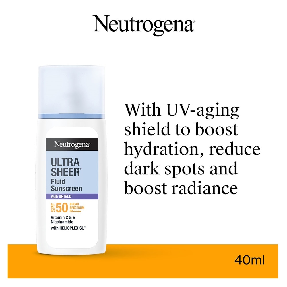 Ultra Sheer Fluid Sunscreen Age Shield SPF 50 PA++++ 40ml
