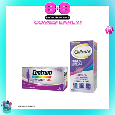 CALTRATE - Women's Bone & Multivitamin Bundle Set 1s