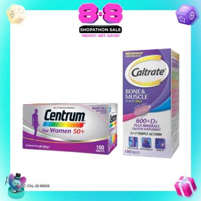 CALTRATE - Women's Bone & Multivitamin Bundle Set 1s