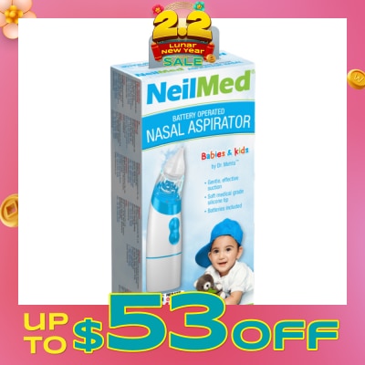 NEILMED Battery Operated Nasal Aspirator For Babies & Kids 1s