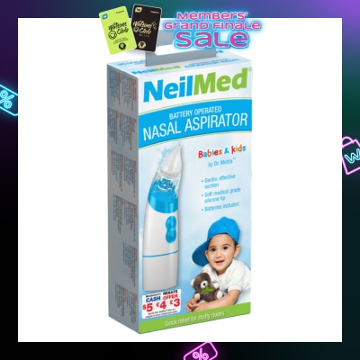 NEILMED Battery Operated Nasal Aspirator For Babies & Kids 1s