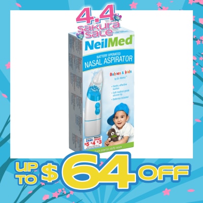 NEILMED - Battery Operated Nasal Aspirator For Babies & Kids 1s