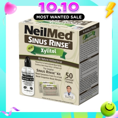NEILMED Sinus Rinse Premixed Refill Packet With Xylitol 50s image