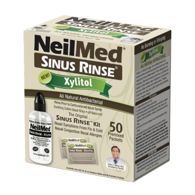 NEILMED Sinus Rinse Premixed Refill Packet With Xylitol 50s