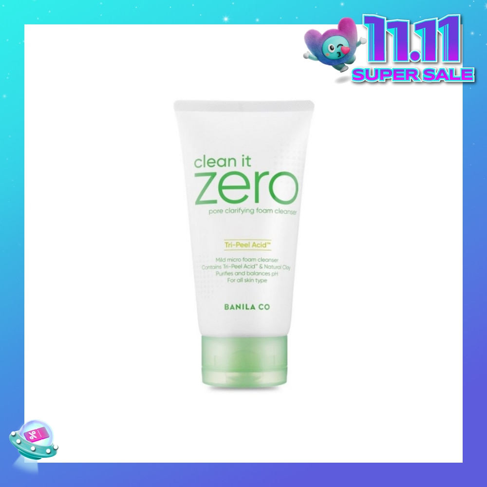 Clean It Zero Foam Cleanser Pore Clarifying 150ml