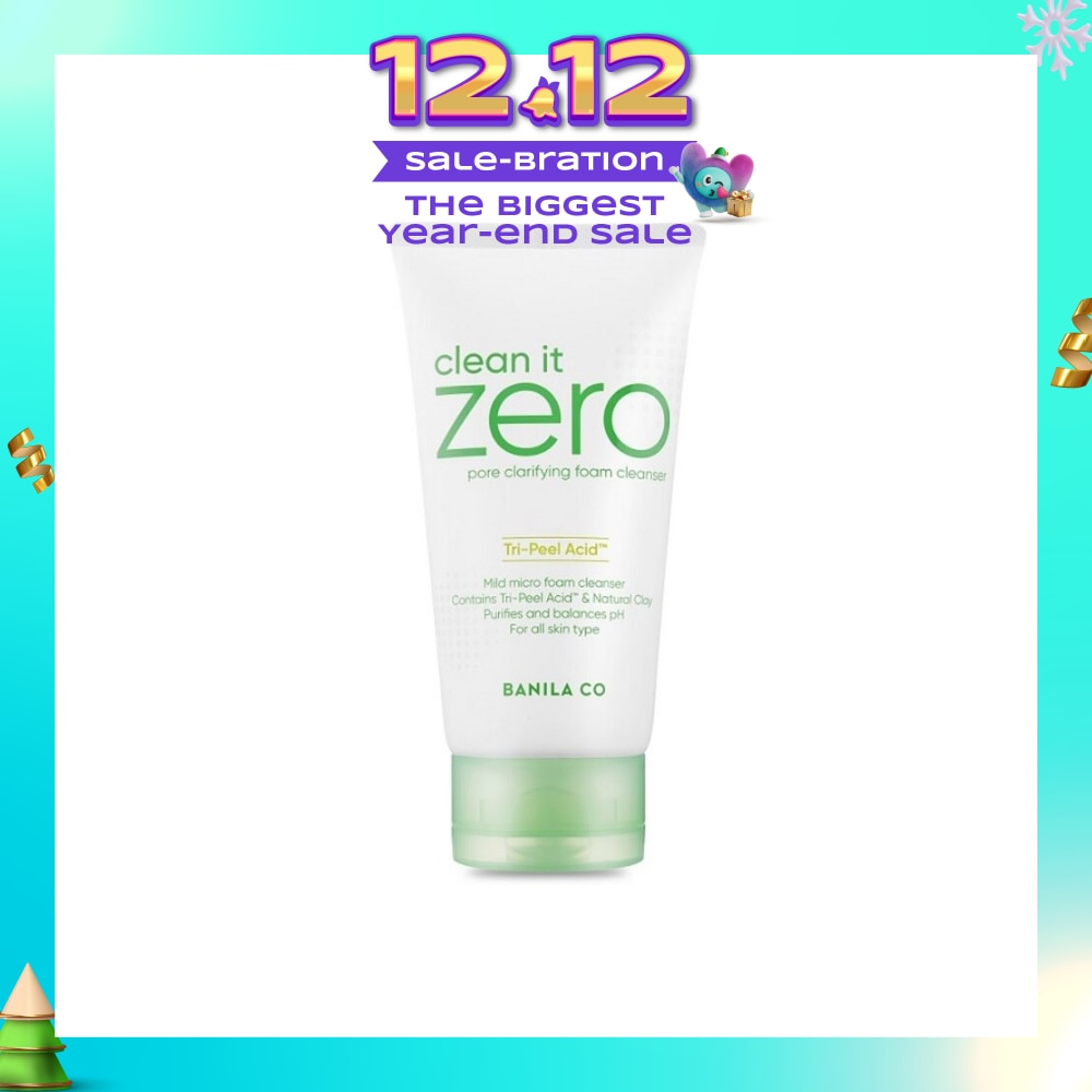 Clean It Zero Foam Cleanser Pore Clarifying 150ml