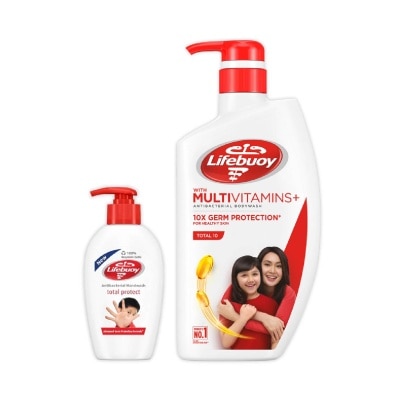 LIFEBUOY Body & Hand Total Protection Bundle Set 1s