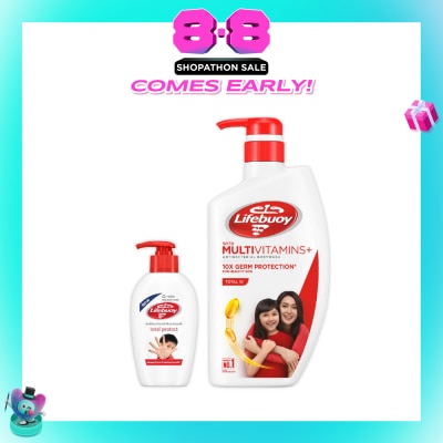 LIFEBUOY - Body & Hand Total Protection Bundle Set 1s