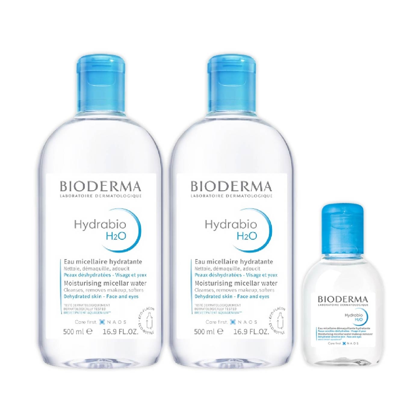 Hydrabio H2O Moisturising Micellar Water Bundle Set 1s