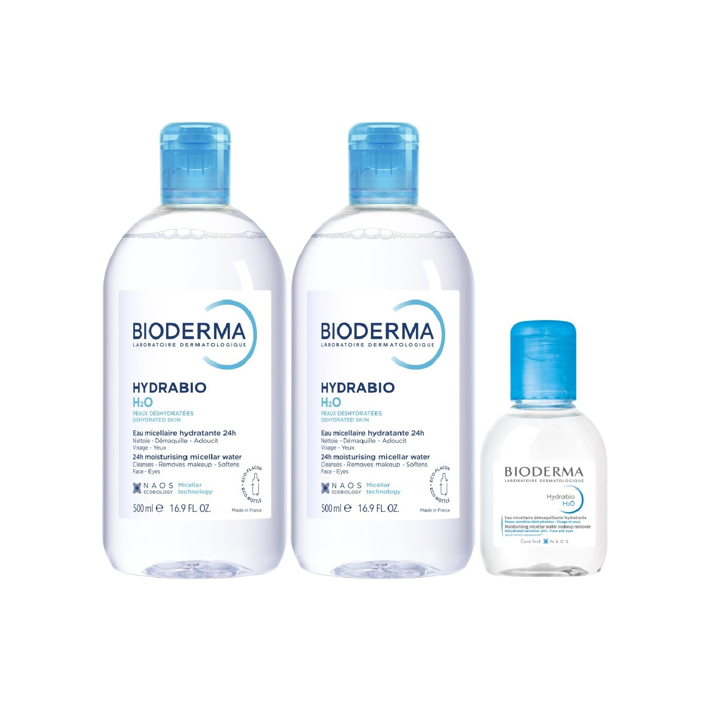 Hydrabio H2O Moisturising Micellar Water Bundle Set 1s