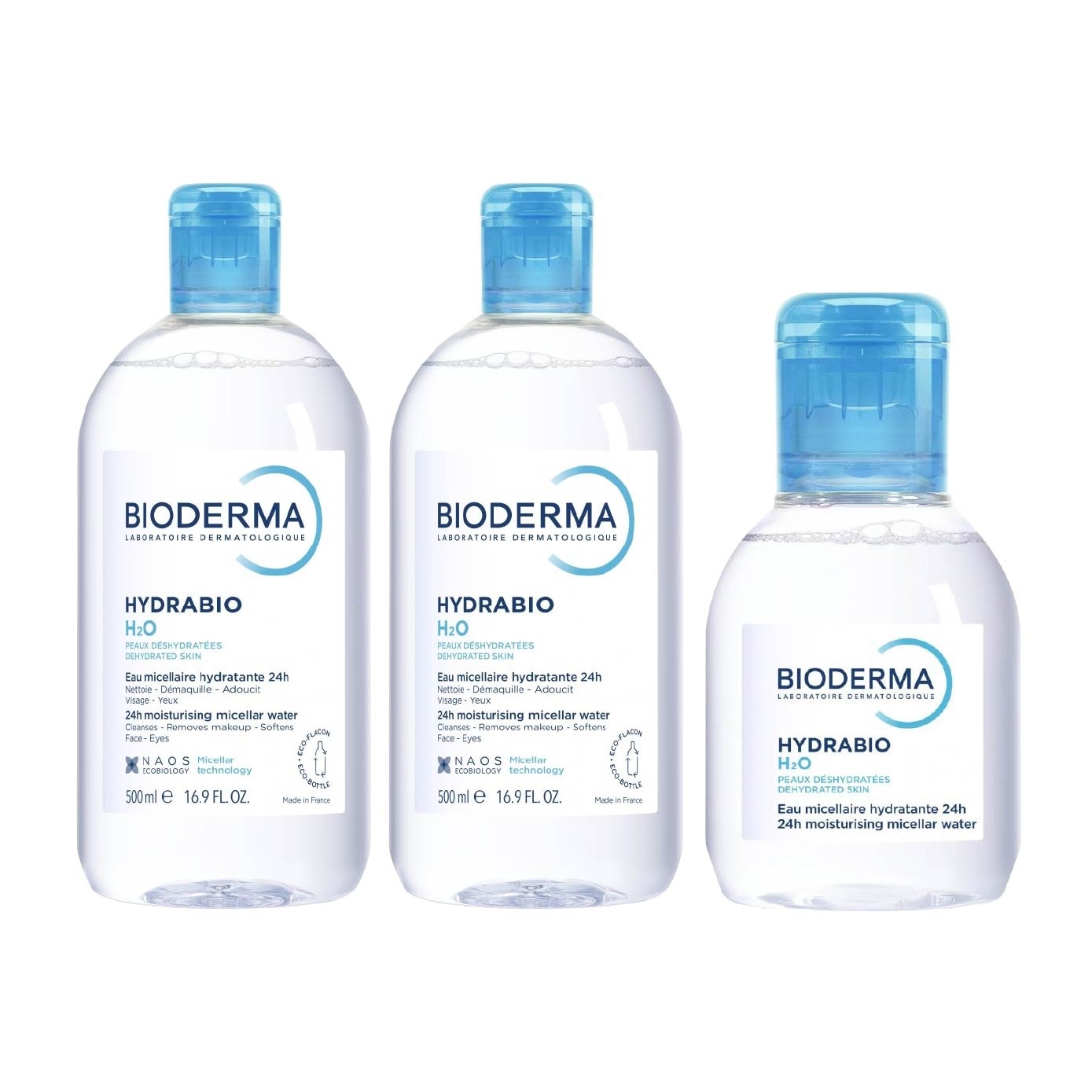 Hydrabio H2O Moisturising Micellar Water Bundle Set 1s image
