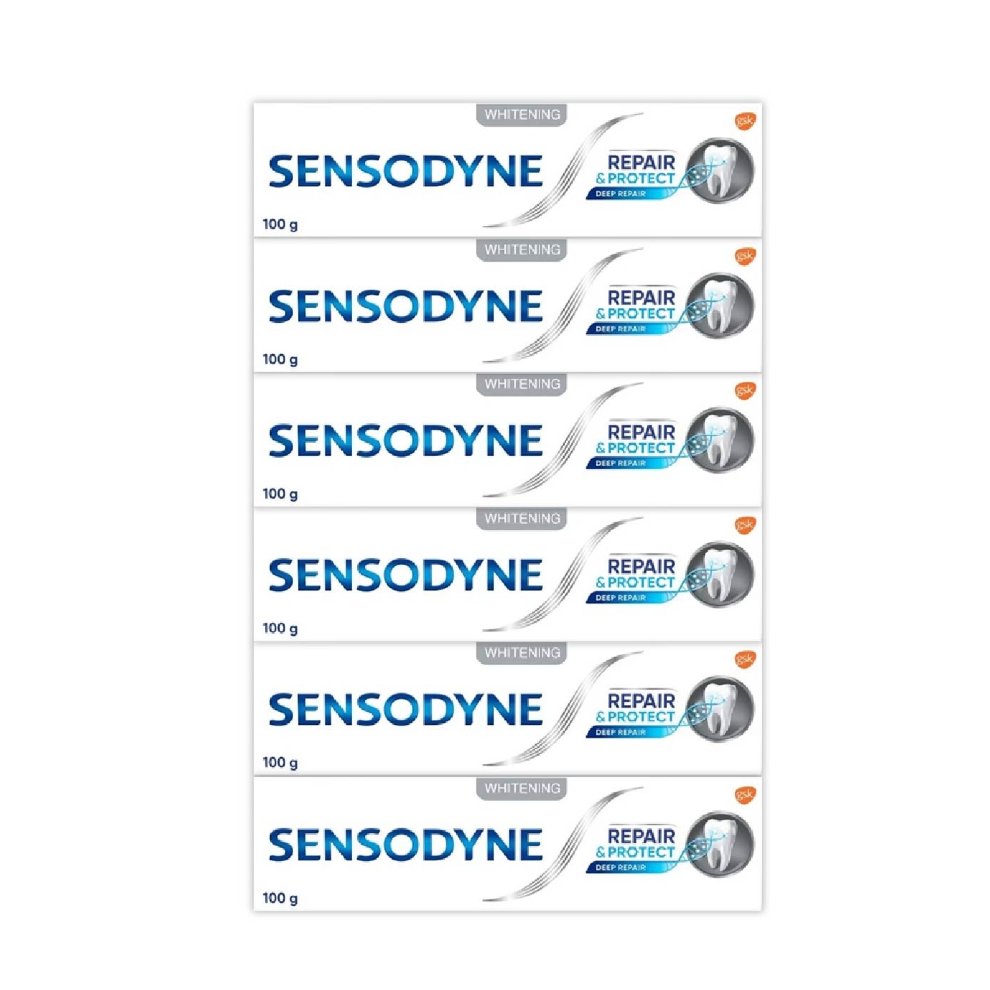 Sensitive Teeth Oral Care Toothpaste Deep Repair & Protect Whitening (Dental Sensitivity Relief) Bundle Set 1s