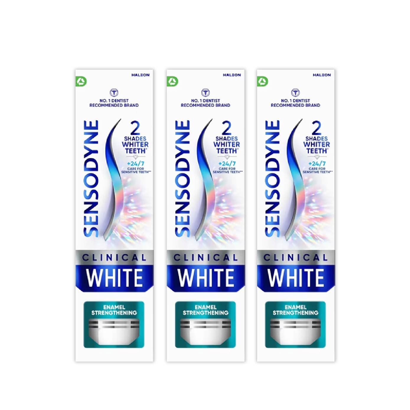 Clinical White Enamel Strengthening Bundle Set 1s