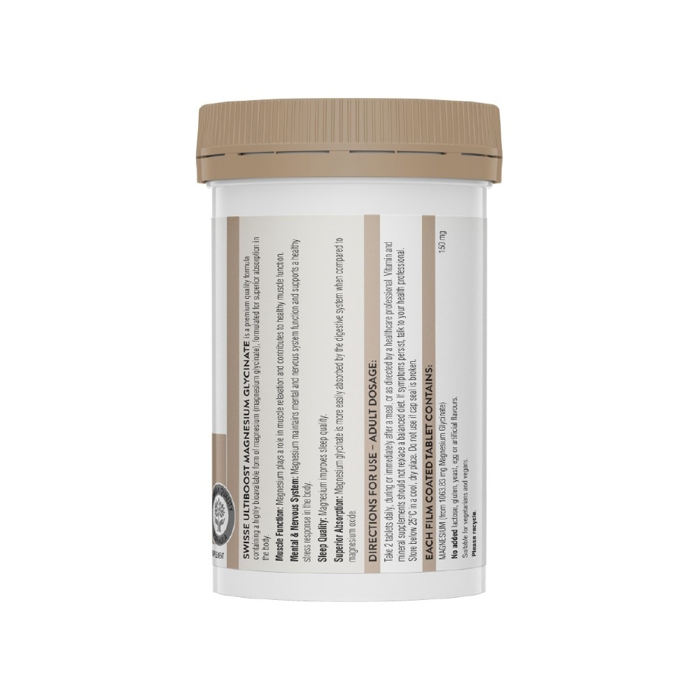 Ultiboost Magnesium Glycinate 60s