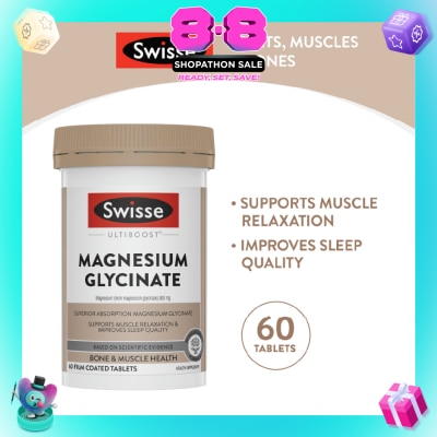 SWISSE - Ultiboost Magnesium Glycinate 60s