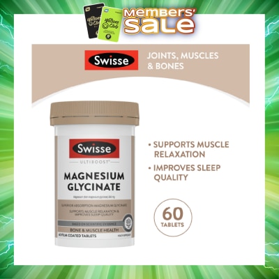SWISSE - Ultiboost Magnesium Glycinate 60s