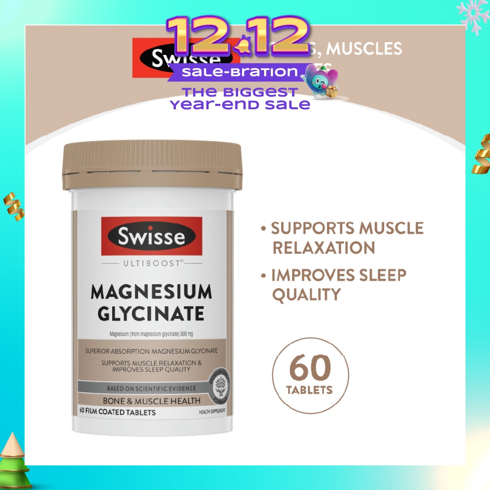 Ultiboost Magnesium Glycinate 60s