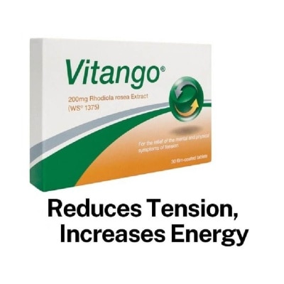 VITANGO® Film-Coated Tablets (For Relief of Mental and Physical Symptoms of Tension) 30s