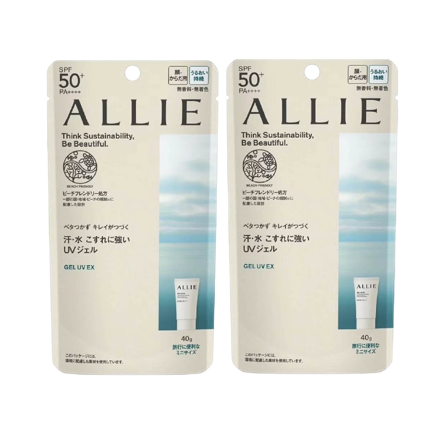 Chrono Beauty Gel UV EX Mini Sunscreen 40g Bundle Packset 1s