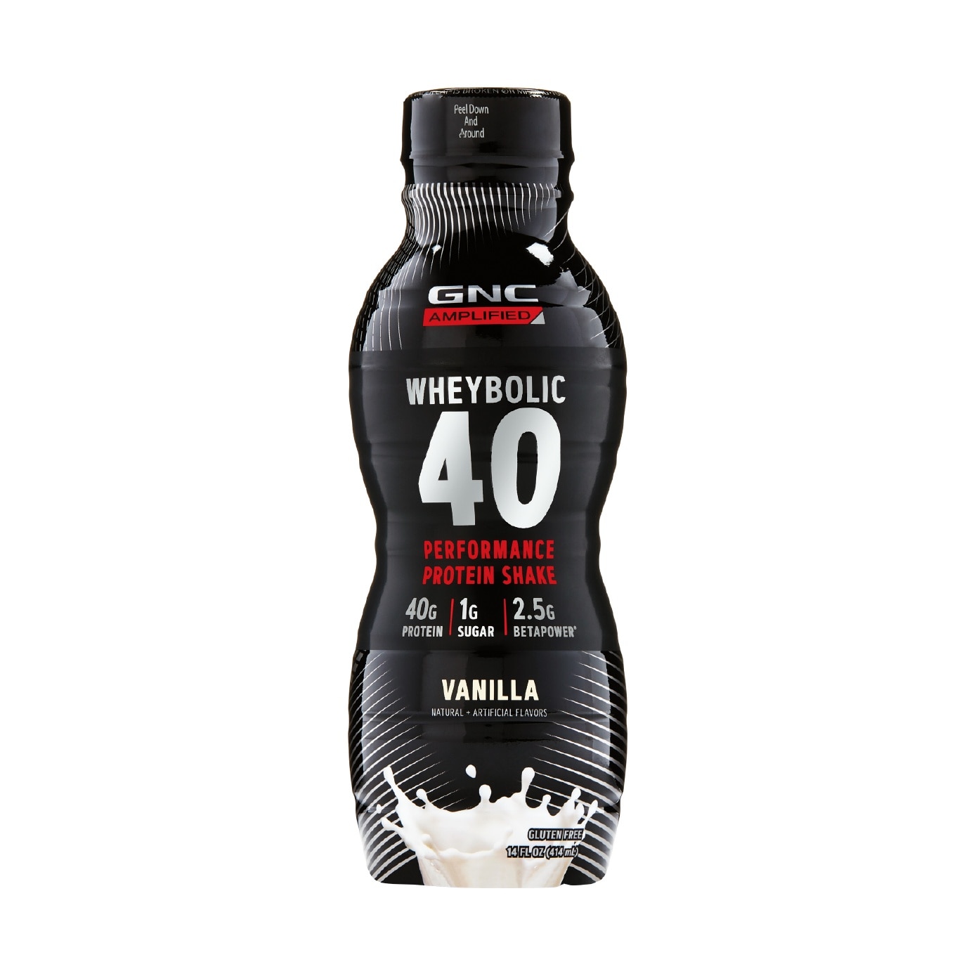 Amplified Wheybolic 40 Protein Shake Vanilla 414ml x 12s