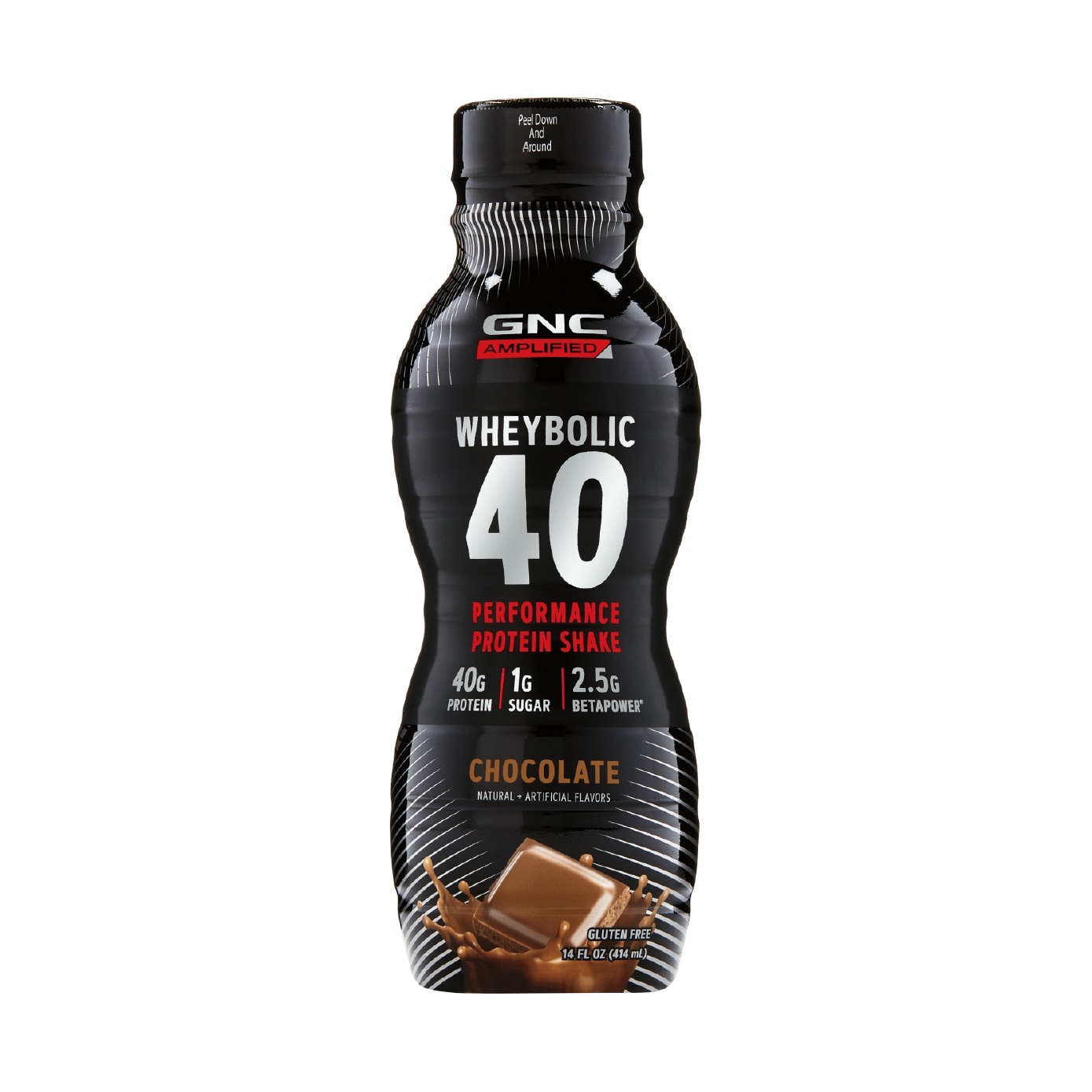 Amplified Wheybolic 40 Protein Shake Chocolate 414ml x 12s
