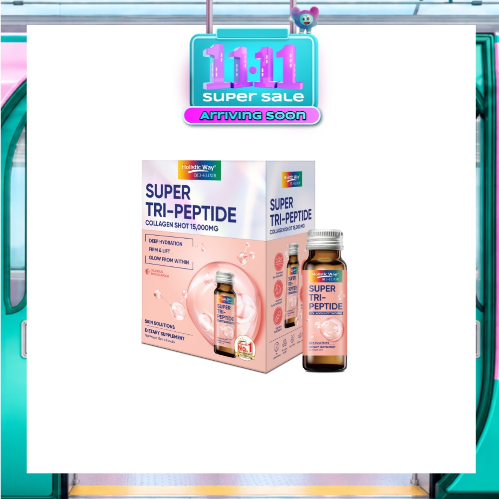 Bio Elixir Super Tri Peptide Collagen Shot 15,000mg 50ml x 8s image