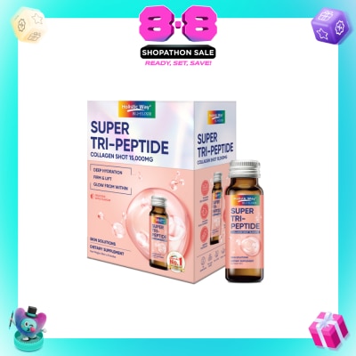 HOLISTIC WAY - Bio-Elixir Super Tri-Peptide Collagen Shot 15,000mg 50ml x 8s