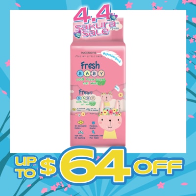 WATSONS - Super Mini Fresh Baby Wipes 8s x 6