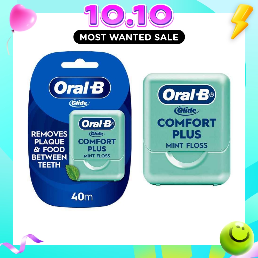 Glide Comfort Plus Mint Dental Floss 40m image